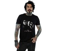 Absolute Cult The Lost Boys Men's Poster Mono T-Shirt Black Small