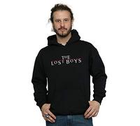 Absolute Cult The Lost Boys Men's Text Logo Hoodie Black Small