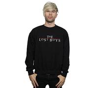 Absolute Cult The Lost Boys Men's Text Logo Sweatshirt Black Medium