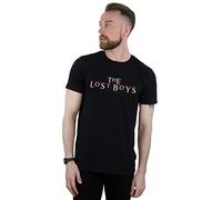 Absolute Cult The Lost Boys Men's Text Logo T-Shirt Black XXXX-Large