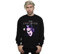 Absolute Cult The Lost Boys Men's Tinted Snarl Sweatshirt Black Large