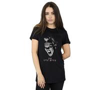 Absolute Cult The Lost Boys Women's David Snarl Mono Boyfriend Fit T-Shirt Black Large