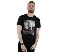 Absolute Cult The Wizard of Oz Men's Ruby Slippers Photo T-Shirt Black XX-Large