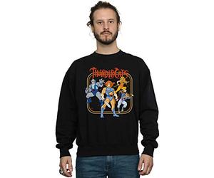 Absolute Cult Thundercats Men's Group Frame Sweatshirt Black Medium