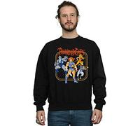 Absolute Cult Thundercats Men's Group Frame Sweatshirt Black XXX-Large