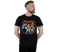 Absolute Cult Thundercats Men's Group Frame T-Shirt Black Medium