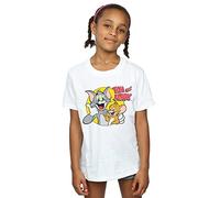 Absolute Cult Tom and Jerry Girls Thumbs Up T-Shirt White 7-8 Years