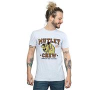 Absolute Cult Wacky Races Men's Mutley Crew T-Shirt Sport Grey X-Large