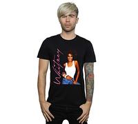 Absolute Cult Whitney Houston Men's Whitney Smile T-Shirt Black Large