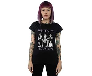 Absolute Cult Whitney Houston Women's Multiple Pose T-Shirt Black XX-Large