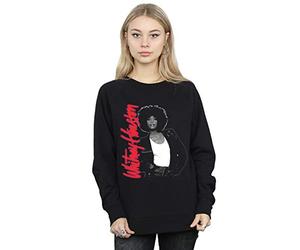 Absolute Cult Whitney Houston Women's Whitney Pose Sweatshirt Black Medium