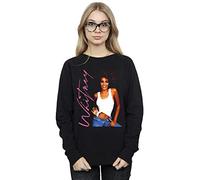 Absolute Cult Whitney Houston Women's Whitney Smile Sweatshirt Black Medium