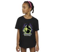 Absolute Cult Wizard of Oz Girls Wicked Witch T-Shirt Black 9-11 Years