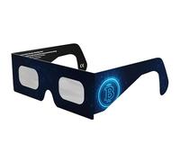Absolute Eclipse BTC Solar Eclipse Glasses - ISO 12312-2 Tested & CE Certified - EU Manufacturer - 1-PACK - 2026 Eclipse Europe
