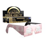 Absolute Eclipse Cherrylane Solar Eclipse Glasses Bulk Wholesale - ISO 12312-2 Tested & CE Certified - EU Manufacturer - 100-PACK Wholesale Pack - 2026 Eclipse Europe