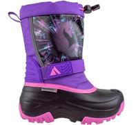 Absolute Eclipse Kids Winter Boots, Boys Snow Boots for Kids, Purple-pink | Rated up to -40°C/-40°F, waterproof shell, fun graphics, lightweight durable upper, strap fastening system