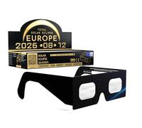 Absolute Eclipse Orbiter Solar Eclipse Glasses Bulk Wholesale - ISO 12312-2 Tested & CE Certified - EU Manufacturer - 100-PACK Wholesale Pack - 2026 Eclipse Europe