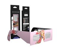 Absolute Eclipse Rosette Solar Eclipse Glasses - ISO 12312-2 Tested & CE Certified - EU Manufacturer - 2-PACK Couple Pack - 2026 Eclipse Europe