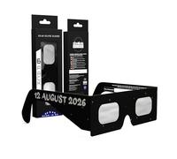 Absolute Eclipse Swing Solar Eclipse Glasses - ISO 12312-2 Tested & CE Certified - EU Manufacturer - 6-PACK Family Pack - 2026 Eclipse Europe