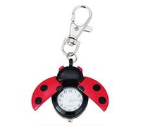 Absolute Fancy Ladybug Vintage Quartz Animal Keychain Pendant Gift