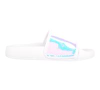 ABSOLUTE FOOTWEAR Girl's Childrens Slip On Summer Pool Sliders Mule Sandals Flip Flops in White | Size: Infant 10 ABSOLUTE FOOTWEAR White Infant 10