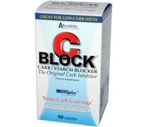 Absolute Nutrition, C Block, Carb / Starch Blocker, 90 Caplets