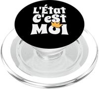Absolute Power L'Etat C'est Moi French Quote PopSockets PopGrip for MagSafe