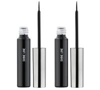 Absolute Shine Liquid Eye Liner, Black, Long Lasting Shimmery Liner For A Glossy Finish - Smudge Proof Eye Makeup Gel, Does Not Fade, 4.5 Ml (Pack Of 2)
