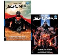 Absolute Superman Vol. 1-2 Books Collection Set By Jason Aaron (Last Dust of Krypton & Son of the Demon)