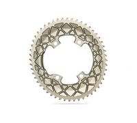 absoluteBlack OVAL 110BCD 4 holes, 2X, asymmetric Shimano 9100/8 - Neutral 52T