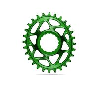 absoluteBlack OVAL RaceFace Cinch Direct Mount chainring - Green 28T