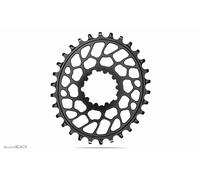 AbsoluteBLACK, OVAL Sram D-Mount flat chainring, BLACK, 34T - RRP was £58.99