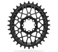 AbsoluteBLACK Oval T-Type Transmission Direct Mount Chainring For Sram - Black / 32 / Direct Mount / 12 Speed