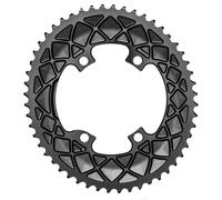 AbsoluteBLACK Premium Oval Dura Ace 9100 110/4BCD Chainring - Black / 50 / 4 Arm, 110mm / 12 Speed