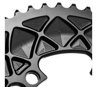 AbsoluteBLACK Premium Road Oval 110/5BCD Chainring - Black / 34 / 5 Arm, 110mm / 10 Speed / Inner