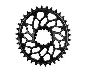 absoluteBLACK SRAM CX Oval Direct Mount Chainring Black/6mm Offset, 36t