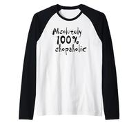 Absolutely 100% Shopaholic Raglan Baseball Tee