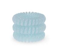 Absolutely Aqua Blue SpiraBobble | Hair Bands for Women - 6Pcs Set Hair Bobbles | Durable Hair Tie | Spiral Ring for ponytails