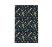 Absorbent Beach Towel Peacock Flower Bath Towels Sand Free Swim Towel For Travel Men Vacation 80X130Cm