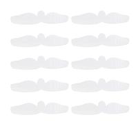 Absorbent Bra Sweat Protectors - 10 Pieces of Chest Sweat Protectors - Reusable Washable Inserts for Yoga, Running, Sports, Physical Training in Hot Weather
