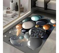 Absorbent Diatomaceous Earth Rug 50x80cm Grey(11 60 * 90cm)