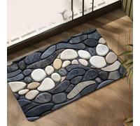 Absorbent Diatomaceous Earth Rug 50x80cm Grey(2 40 * 60cm)
