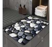 Absorbent Diatomaceous Earth Rug 50x80cm Grey(4 60 * 90cm)