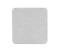 Absorbent Diatomite Drying Mat for Kitchen and Bathroom Counters, 10x10cm Quick-Drying Stone for Dishes, Soap, Toothbrush, Plants - White(Gray)