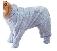 Absorbent Dog Bathrobe - Coral Fleece Quick Drying Dog Bath Towel Easy to Put on Full Body Design Suitable for Small and Medium Dogs After Bathing, as a Warm Winter Coat