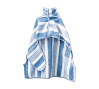 Absorbent Dog Robe, Hooded Pet Bathrobe Towel, 23.6x15.7 Inches Drying Wrap with Quick Dry, Soft Microfiber Material, Aesthetic with Blue Finish, Grooming for Bathtub and Pool