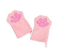 Absorbent dog towel gloves, give your pet warmth and comfort after bathing or walking in the rain, pet drying mitt for daily use