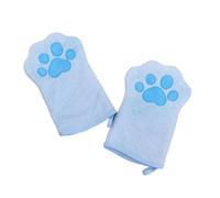Absorbent dog towel gloves, provides warmth and comfort for pets after bathing or walking in the rain, suitable for daily use