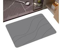 Absorbent Floor Rug - Fast Evaporation Design, Durable Hard surfaces, Lightweight Portable Build, Easy Clean Finish | Farmhouse Bathroom, Restroom Accessory, Spa or Shower Mat, Daily Household Use