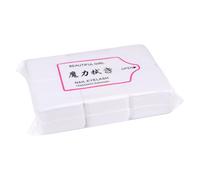 Absorbent Nail Wipes Manicure 540pcs Lint Wipe Eyelash Extension Glue Art Gel Polish Removal Square Non-woven Fabric Cleaning White